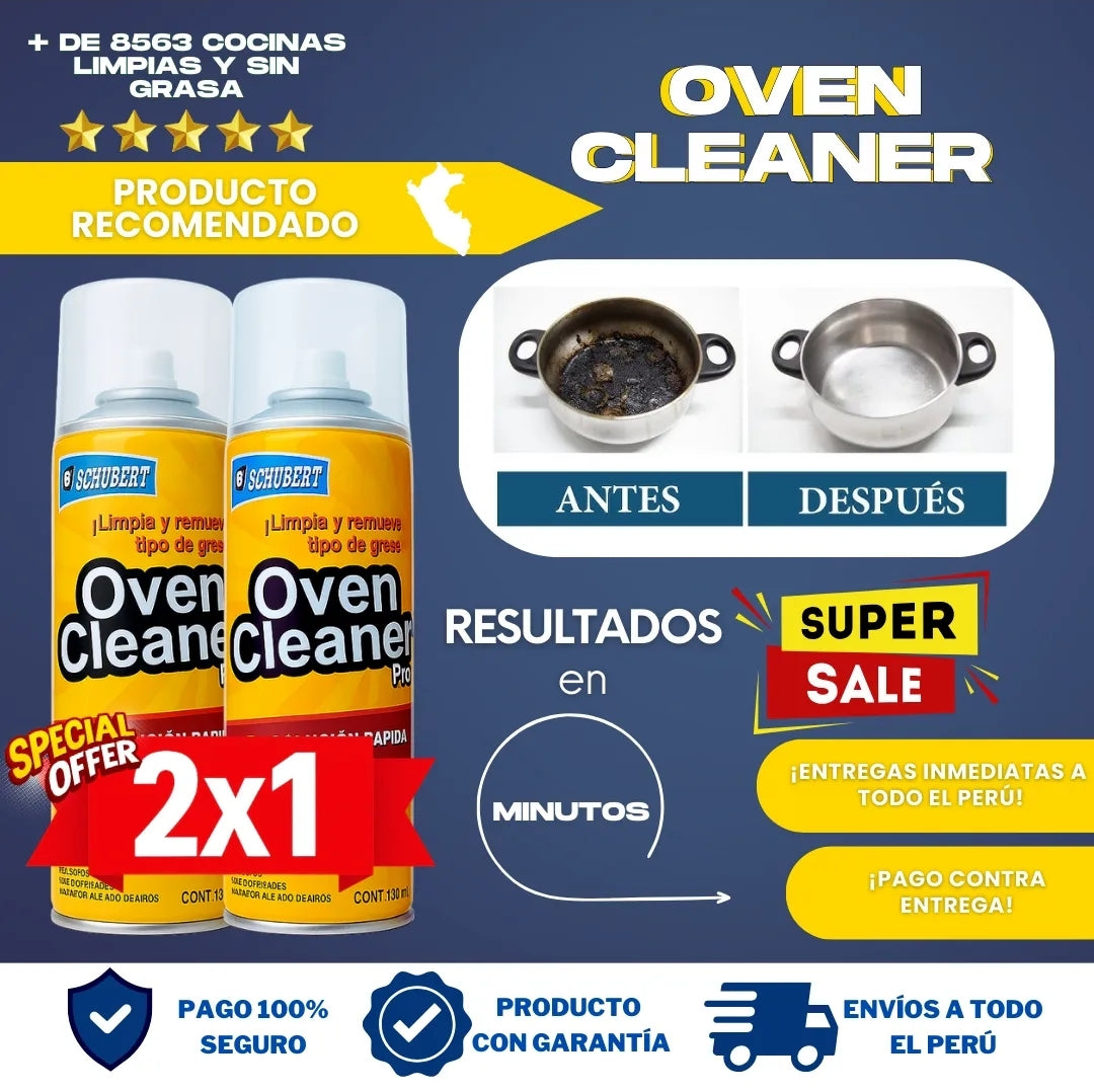Spray Quita Grasa -Oven Cleaner