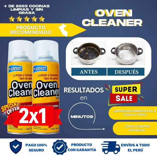 Spray Quita Grasa -Oven Cleaner